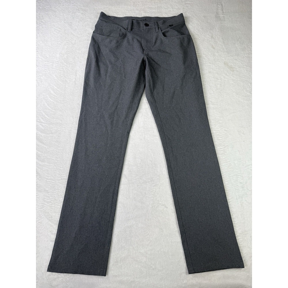 Travis Mathew Golf Pants Men 30X32 Gray Open To Close 2.0‎ Performance 5 pocket